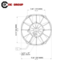 9'' Spal Fan VA02-AP70/LL-40A * 9"P/12V 30102061 - Image 2